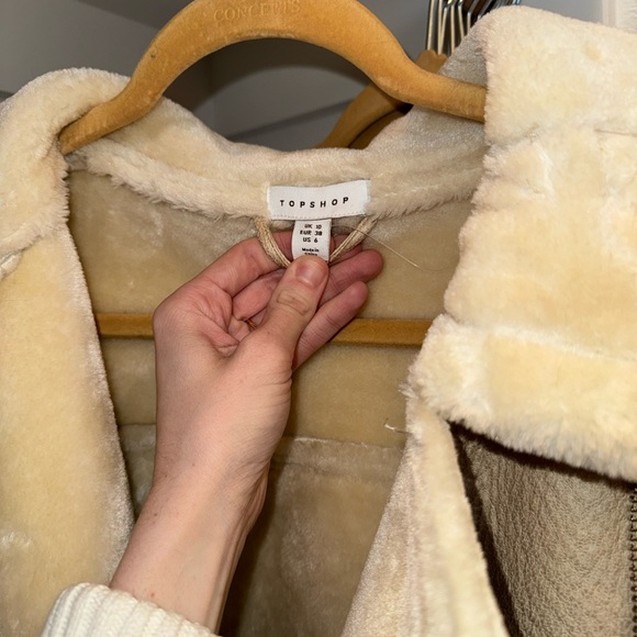 Fur jacket top shop trendy - Picture 2 of 4